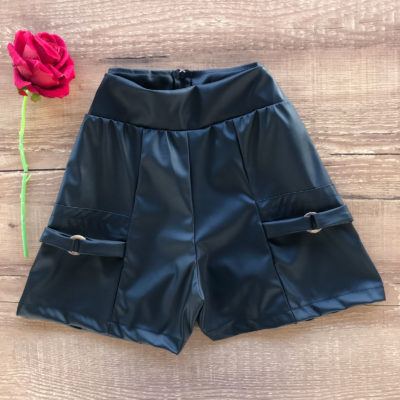 SHORT COURO FAKE