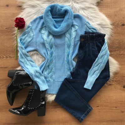 BLUSA TRICÔ GOLA BOBA