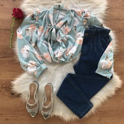 CROPPED FLORAL