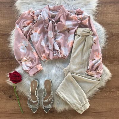 CROPPED FLORAL