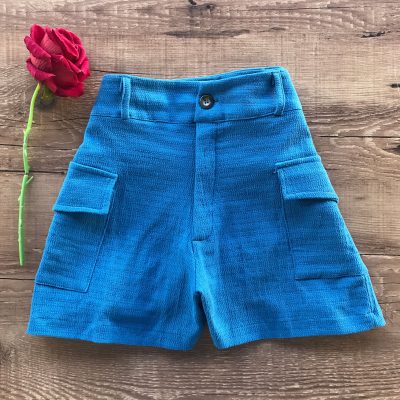 SHORT TECIDO TRABALHADO