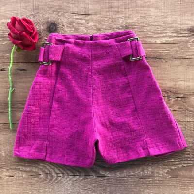 SHORT TECIDO TRABALHADO