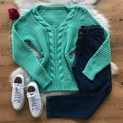 BLUSA TRICO GROSSO