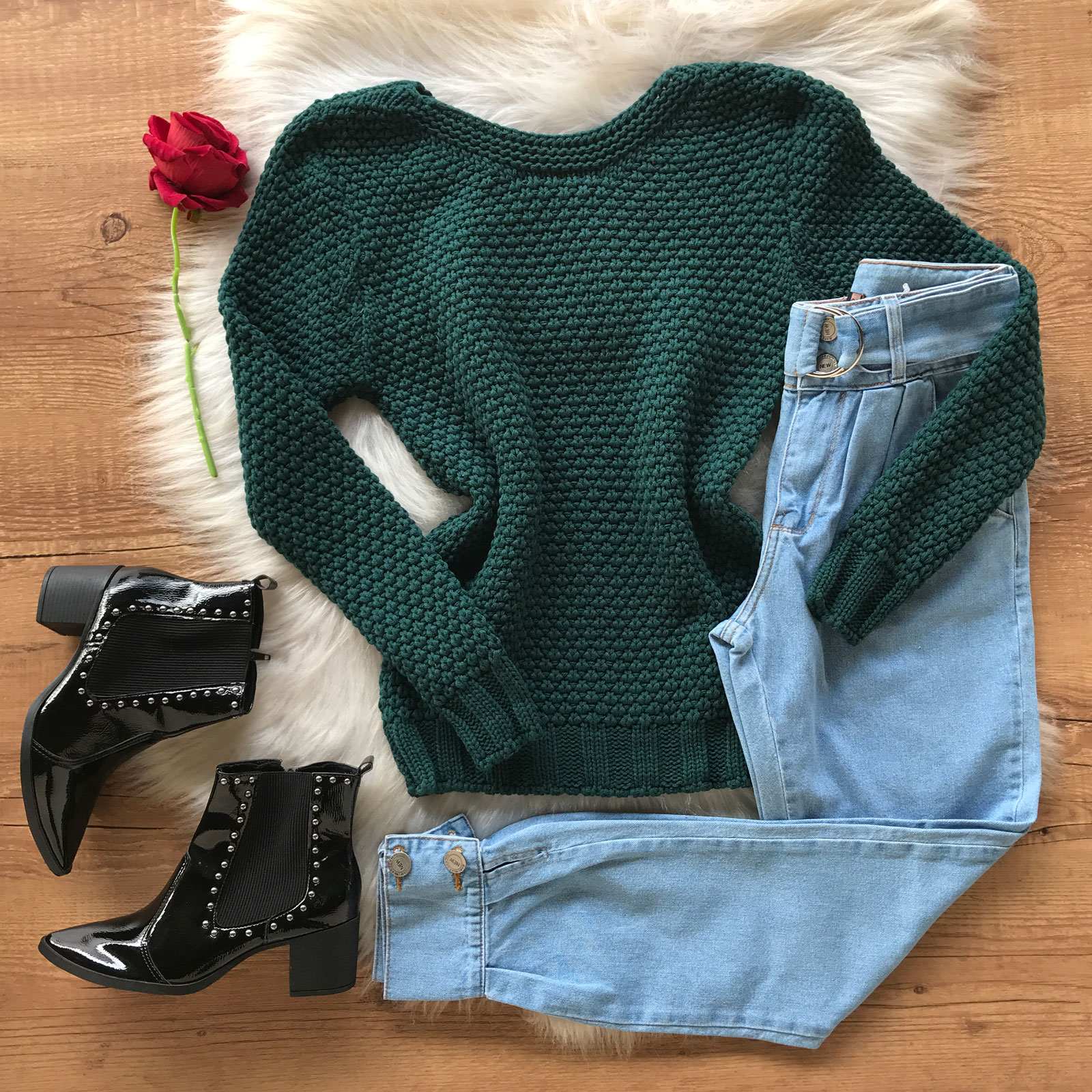 BLUSA TRICO GROSSO BLUSA TRICO GROSSO