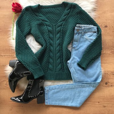 BLUSA TRICO GROSSO