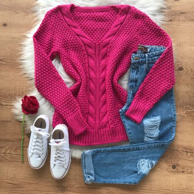 BLUSA TRICO GROSSO