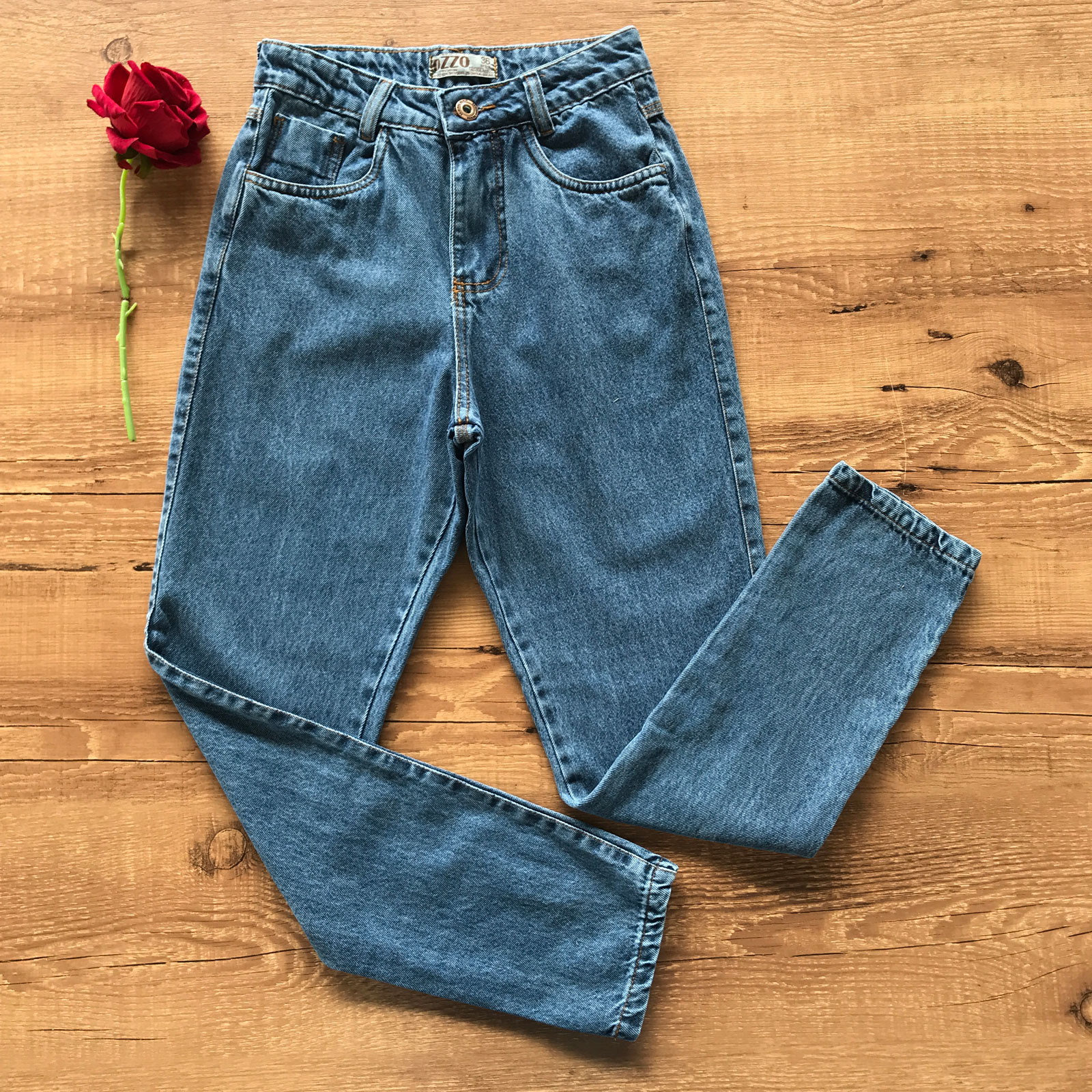 CALÇA JEANS MOM
