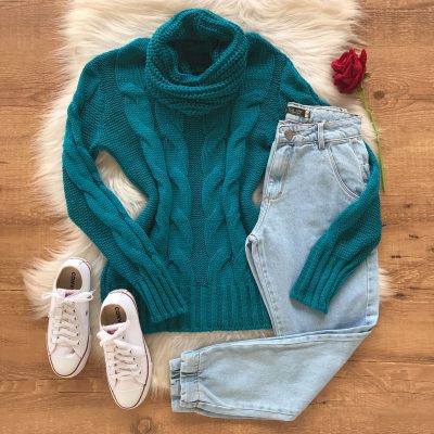 BLUSA TRICÔ GOLA BOBA