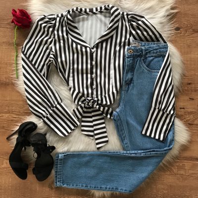CROPPED LISTRADO