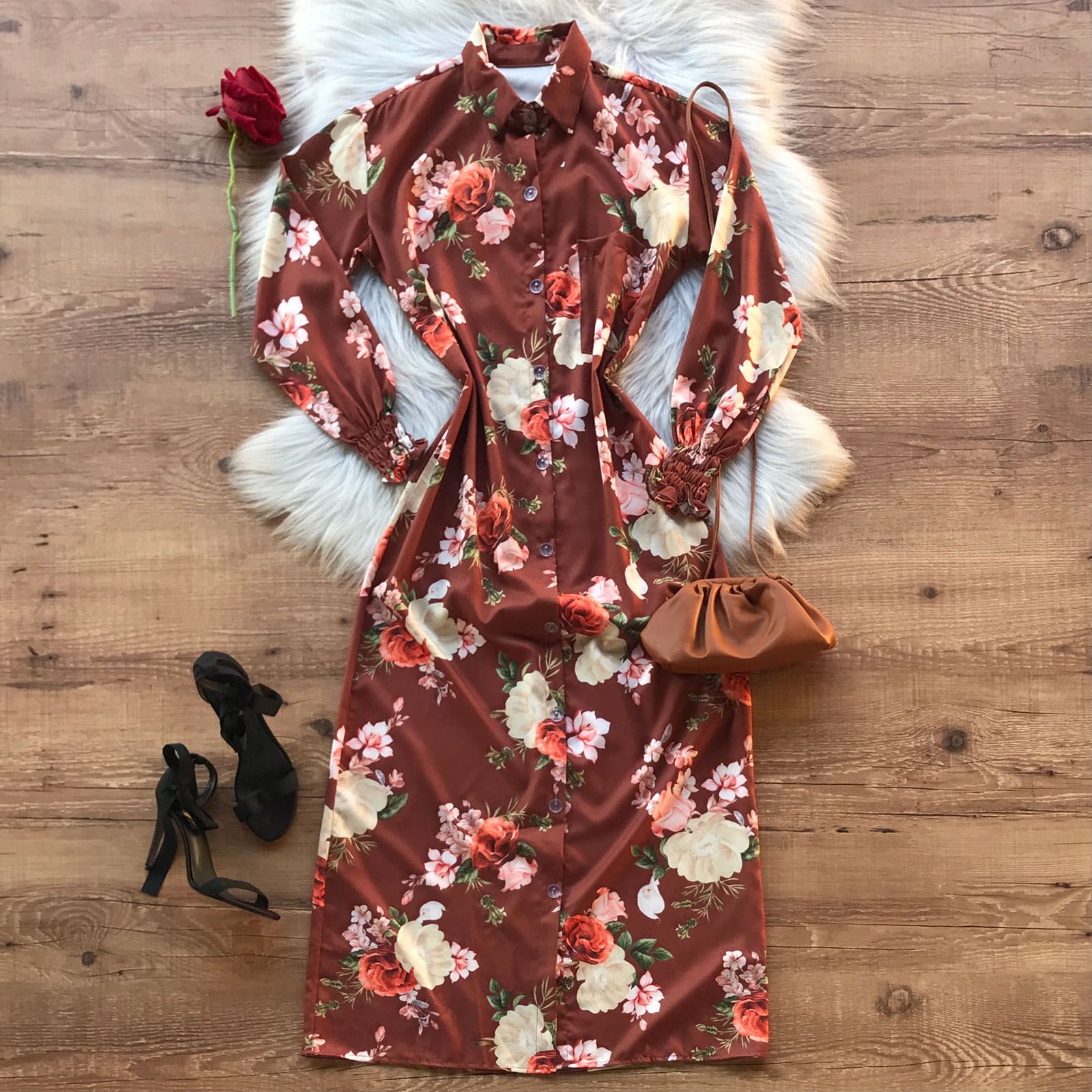 VESTIDO LONGUETE