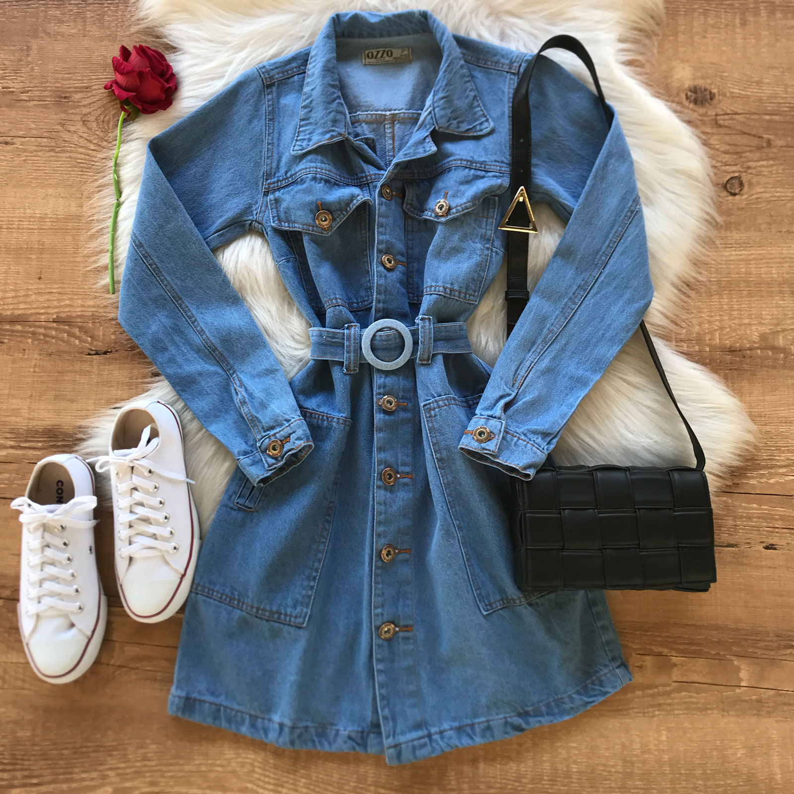 VESTIDO JEANS VESTIDO JEANS