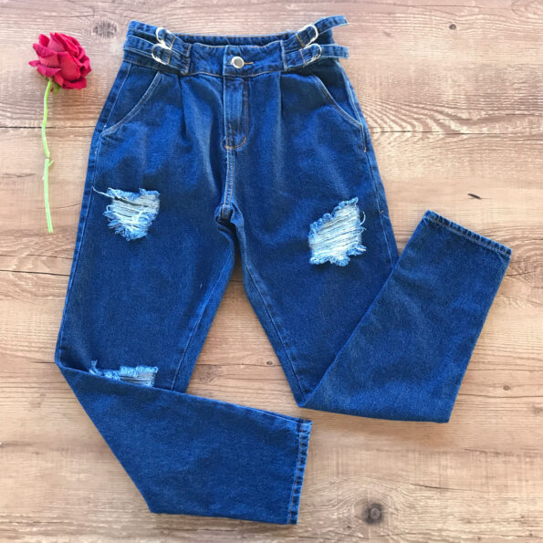 CALÇA JEANS MOM