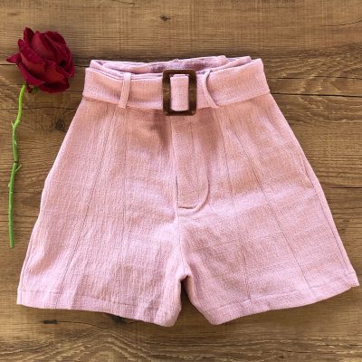 SHORT TECIDO TRABALHADO