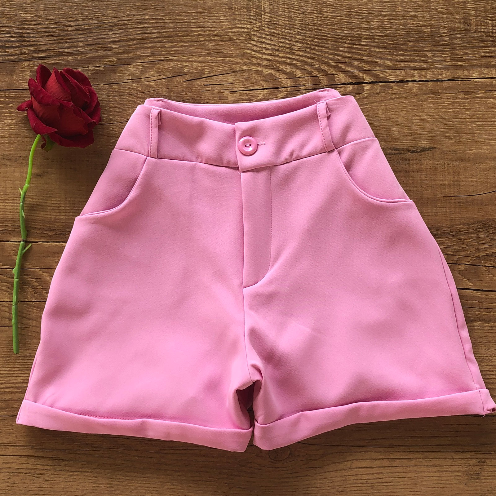 SHORT ALFAIATARIA SHORT ALFAIATARIA