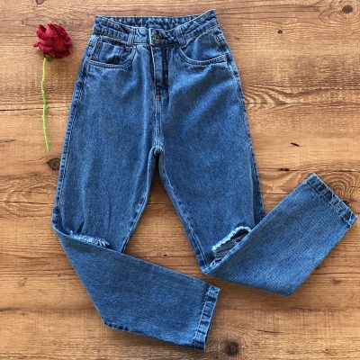 CALÇA JEANS MOM