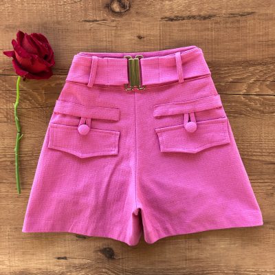 SHORT TECIDO TRABALHADO