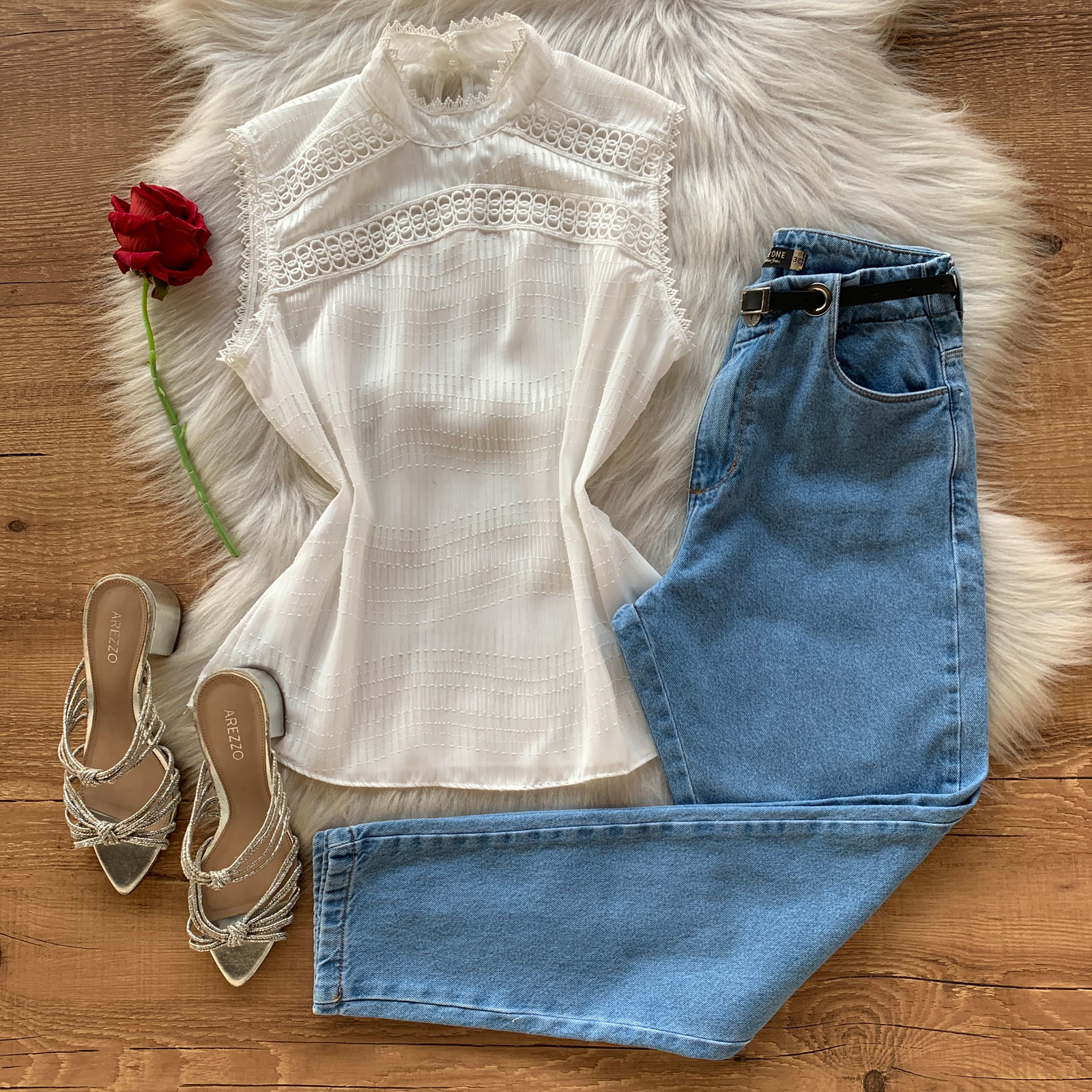 BLUSA CHIFON TRABALHADO BLUSA CHIFON TRABALHADO