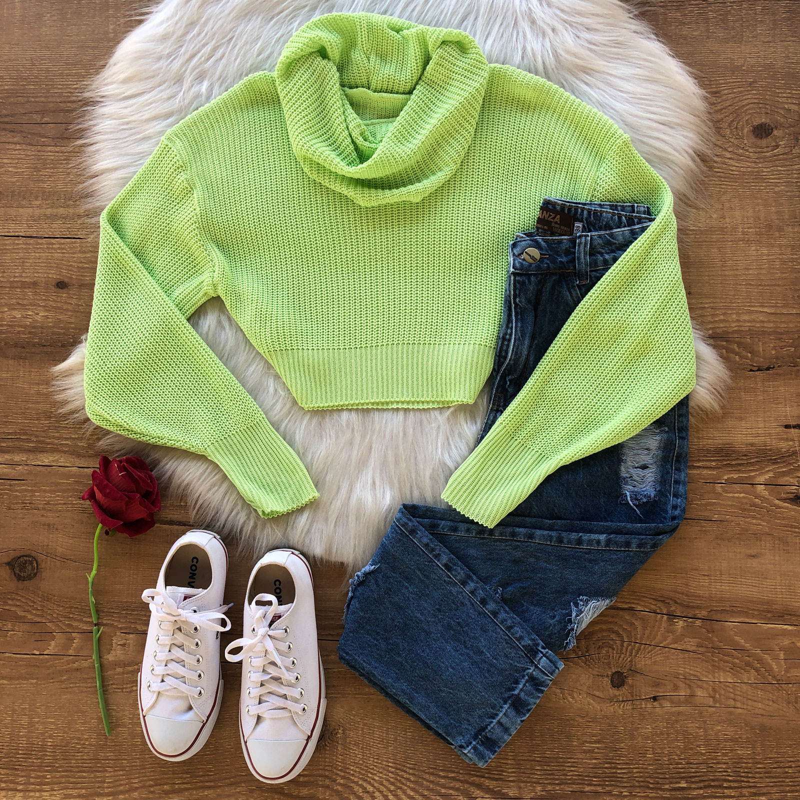 CROPPED TRICO GOLA BOBA