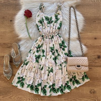VESTIDO FLORAL RODADO