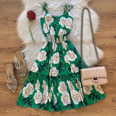 VESTIDO FLORAL RODADO