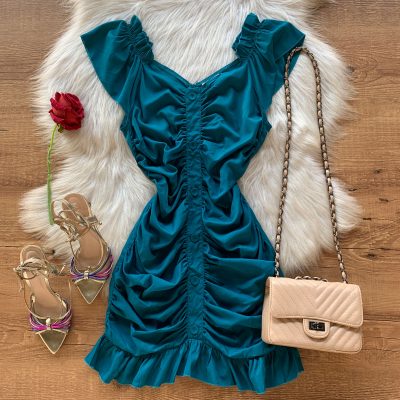 VESTIDO BABADINHOS