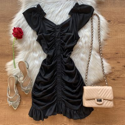 VESTIDO BABADINHOS