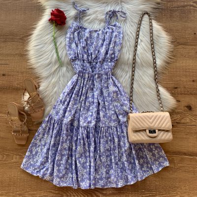 VESTIDO ESTAMPADO RODADO