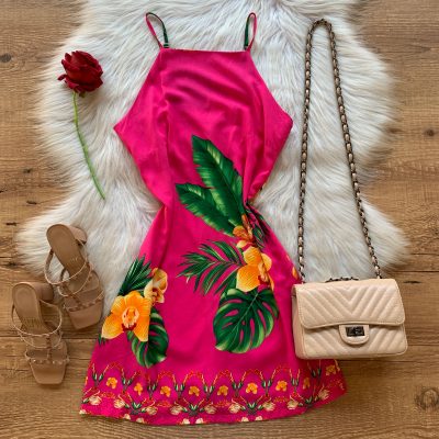 VESTIDO ALCINHA ESTAMPADO