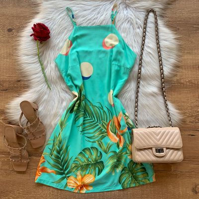 VESTIDO ALCINHA ESTAMPADO