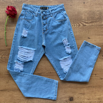 CALÇA JEANS MOM