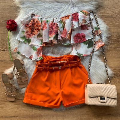 CROPPED FLORAL
