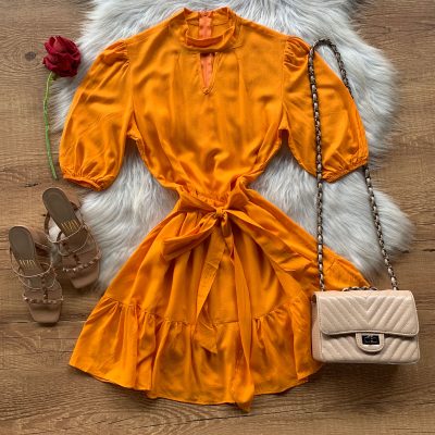 VESTIDO GLOSS RODADO