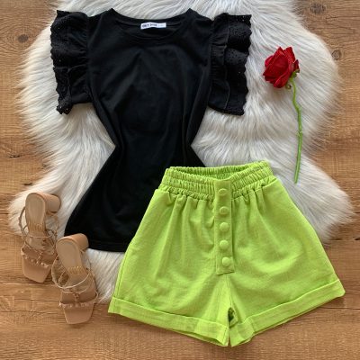 T-SHIRT MANGA CAMADA