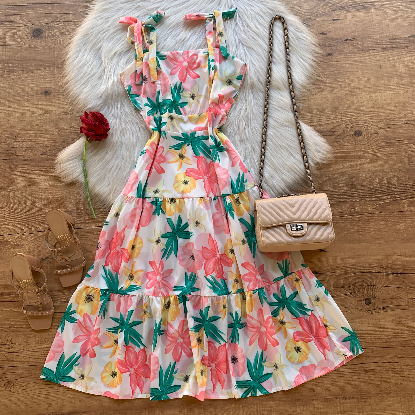 VESTIDO MIDI VESTIDO MIDI
