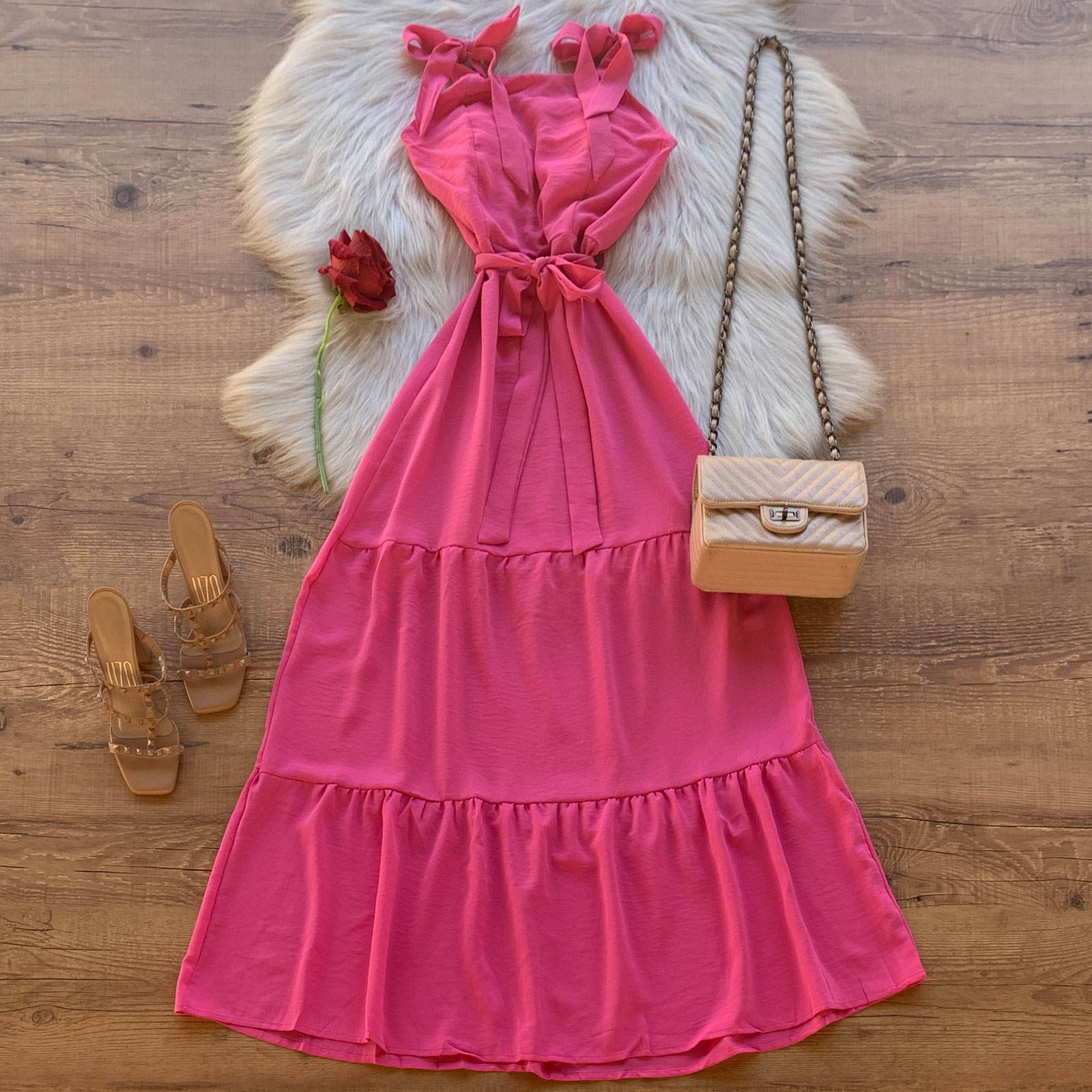 VESTIDO LONGUETE VESTIDO LONGUETE