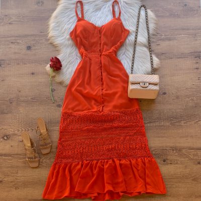 VESTIDO LONGO BOTÕES