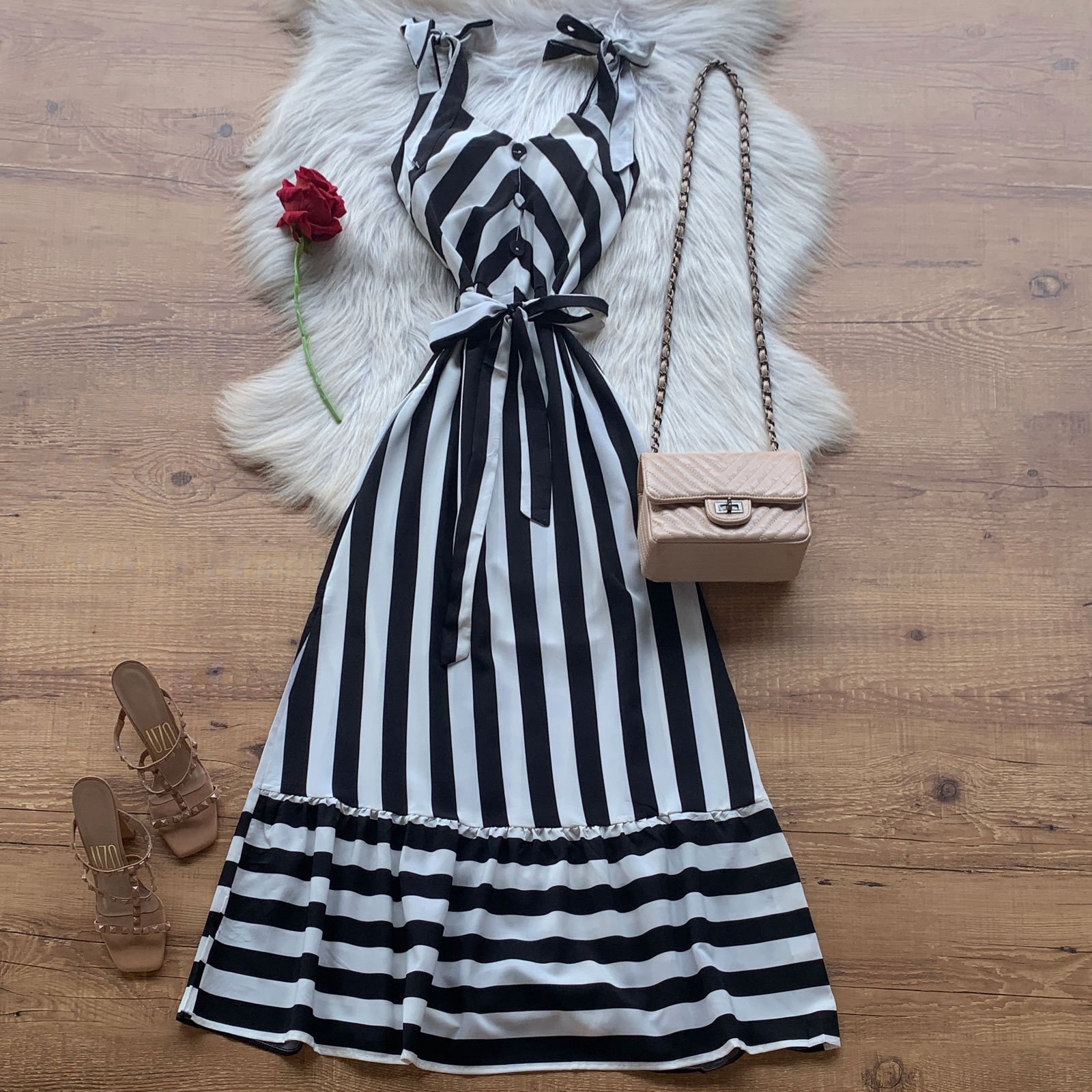 VESTIDO LONGUETE