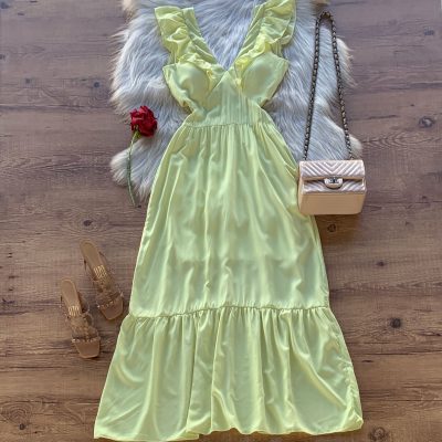 VESTIDO LONGO LUXO