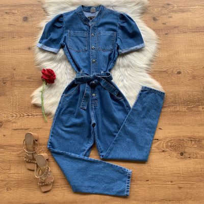 MACACÃO LONGO JEANS