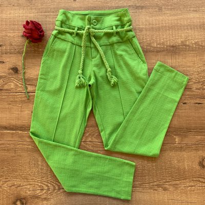 CALÇA TECIDO TRABALHADO