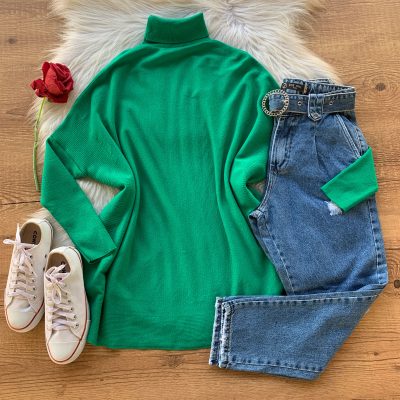 BLUSA TRICO ALONGADA