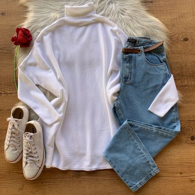 BLUSA TRICO ALONGADA
