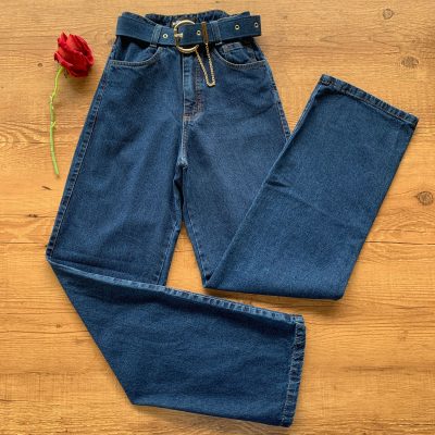 CALÇA WIDE LEG JEANS