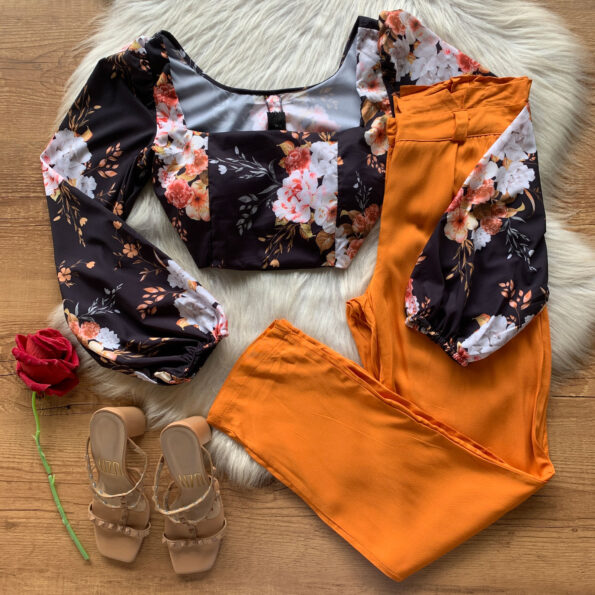 CROPPED FLORAL