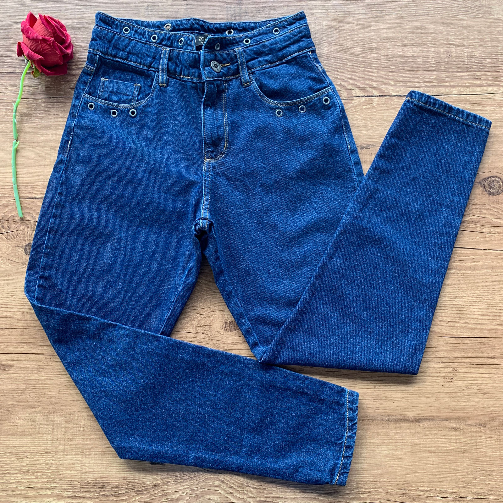 CALÇA JEANS MOM