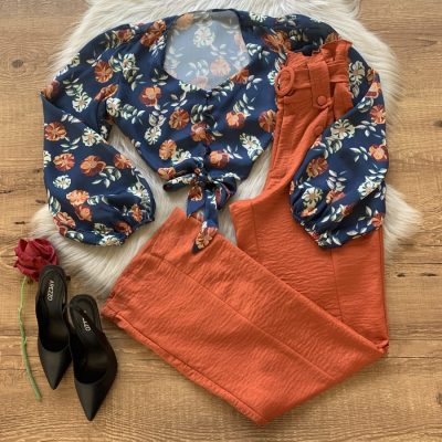 CROPPED FLORAL