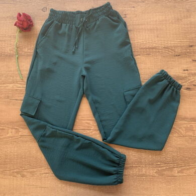 CALÇA JOGGER CARGO AIR FLOW PETRÓLEO