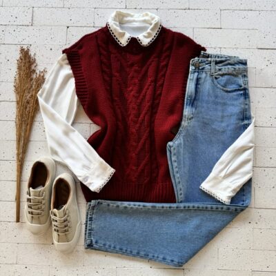 COLETE TRICO TRABALHADO