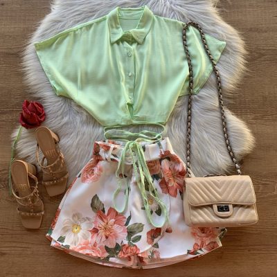 CROPPED CAMISA VISCOLINHO