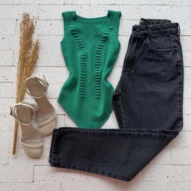 Dondoca_com_br Body Modal Bolha Detalhada Verde